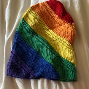 Burberry Multicolor Knit Beanie